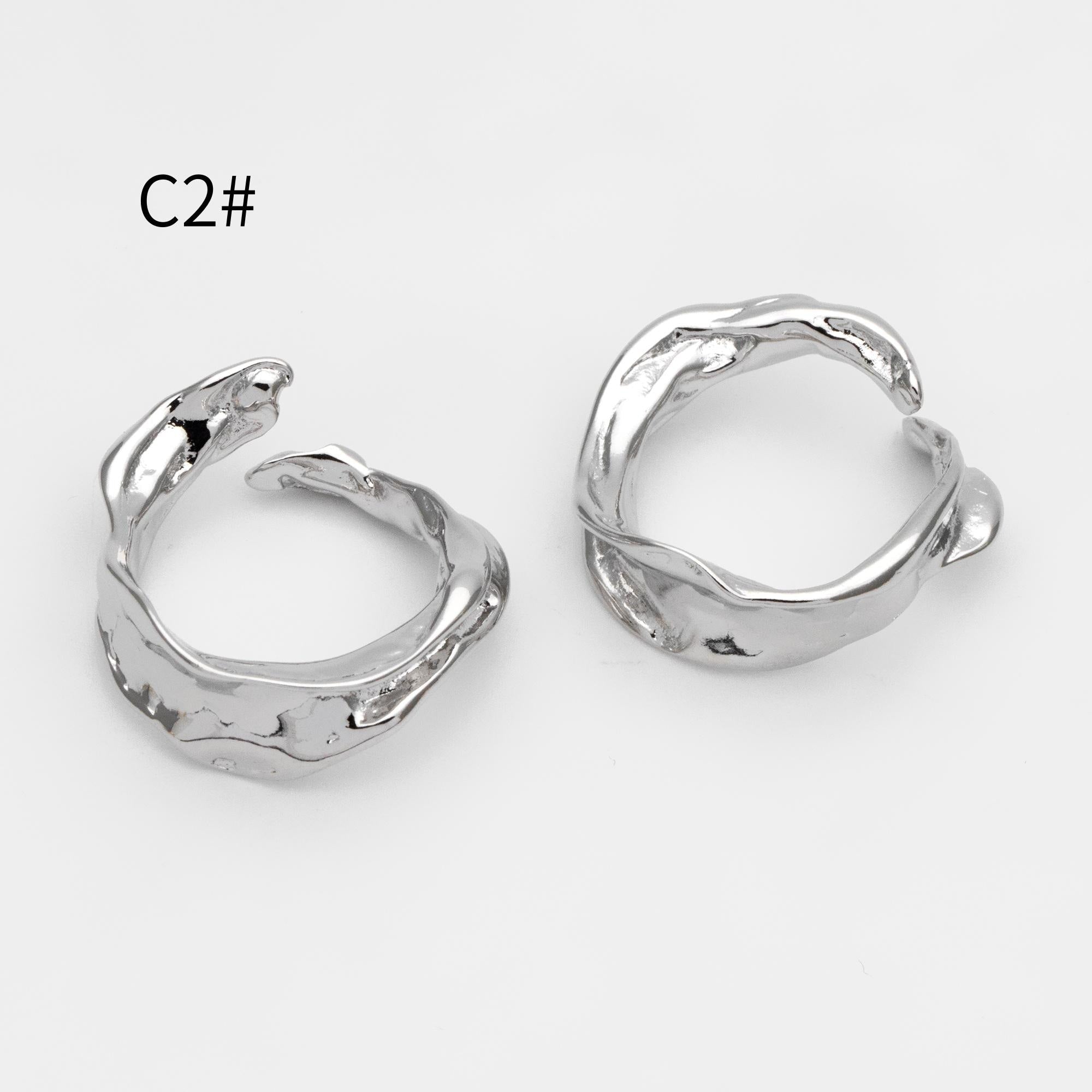 4pcs Gold Finger Ring, Everyday Ring, Modern Style Ring, Fashion Rings, minimalist ring (#JZ-031)